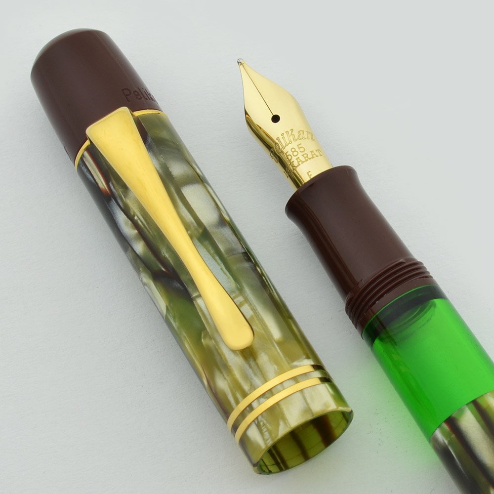 Pelikan M101N Fountain Pen - Special Edition, Tortoise and Brown